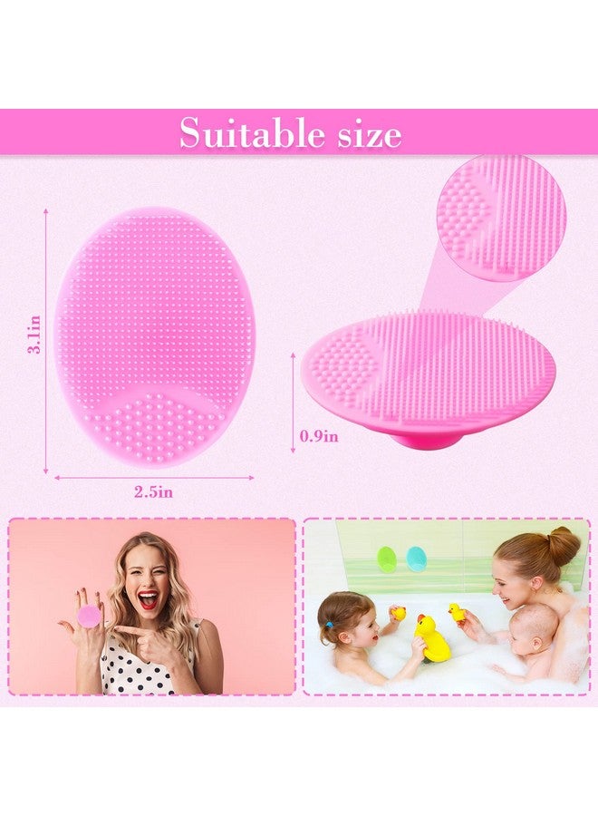 Nuogo 20 عبوة فرشاة تنظيف الوجه من السيليكون الناعم فرشاة غسل الوجه لتنظيف عميق فرشاة تقشير الوجه للتدليك مزيل الرؤوس السوداء وسادات تنظيف الوجه من السيليكون - Image 2