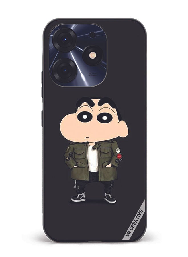 VR CREATIVE Protective Case Cover For Tecno Spark 10 Pro Shinchan Design Multicolour - Image 1