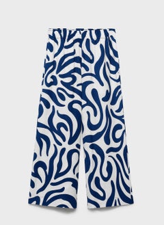 MANGO Printed Culotte Trousers  - Image 5