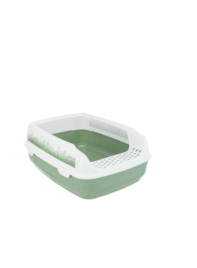 تريكسي ديليو حافة صينية لقمامة القطط بتصميم عشبي - Image 3