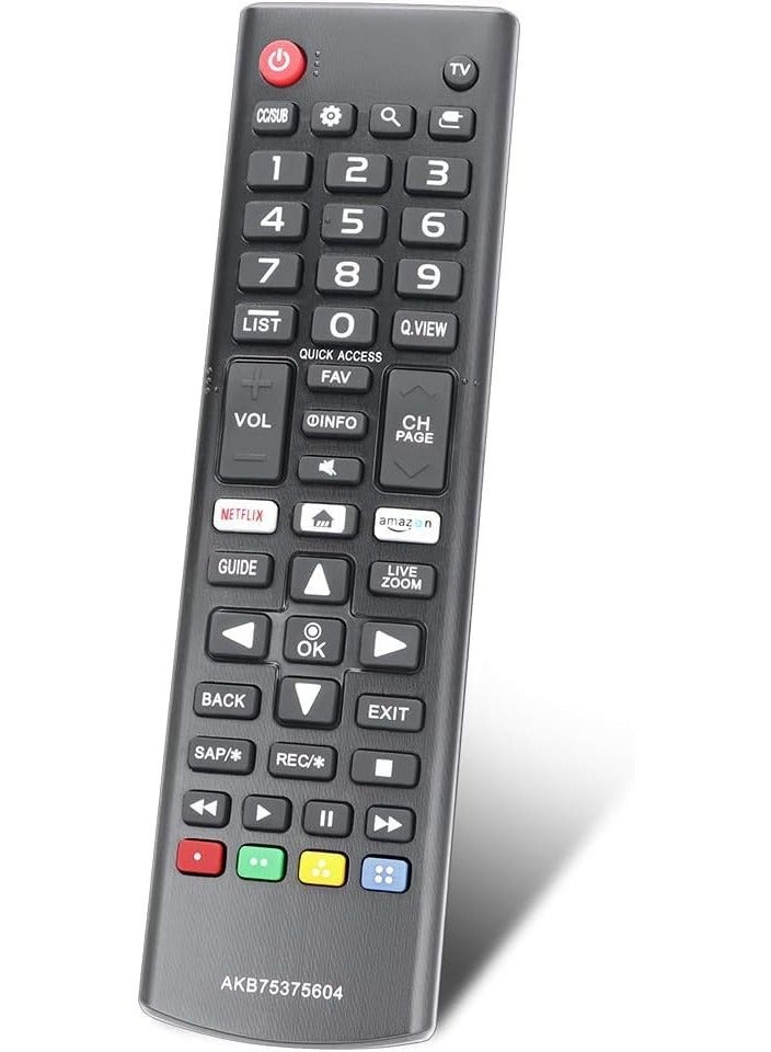AKB75375604 Universal Remote Control Replacement for LG 4K LCD LED UHD Smart TVs - Image 1