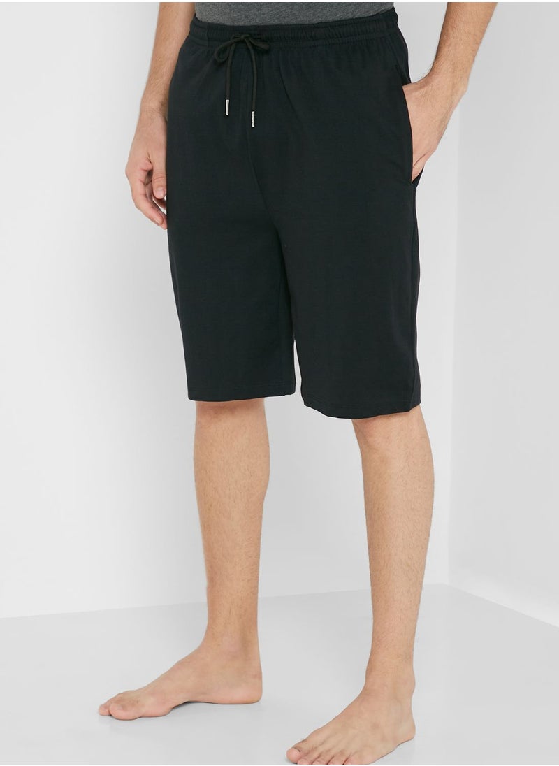 Seventy Five - Chest Pocket Pyjama Shorts Set - Image 1