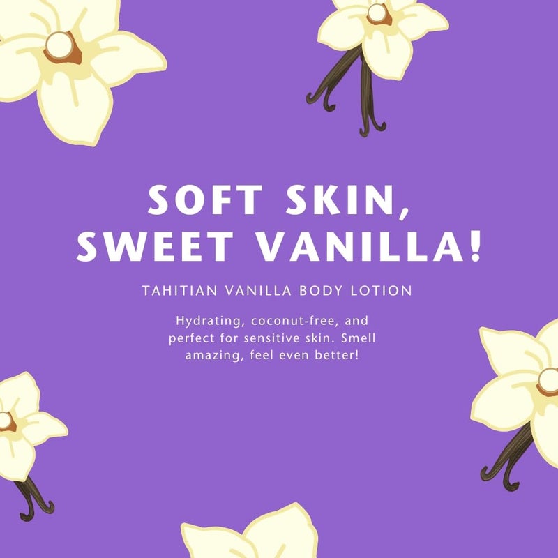 Gabriel Cosmetics Clean Kids Naturally Tahitian Vanilla Body Lotion EWG Verified 16oz - Image 2
