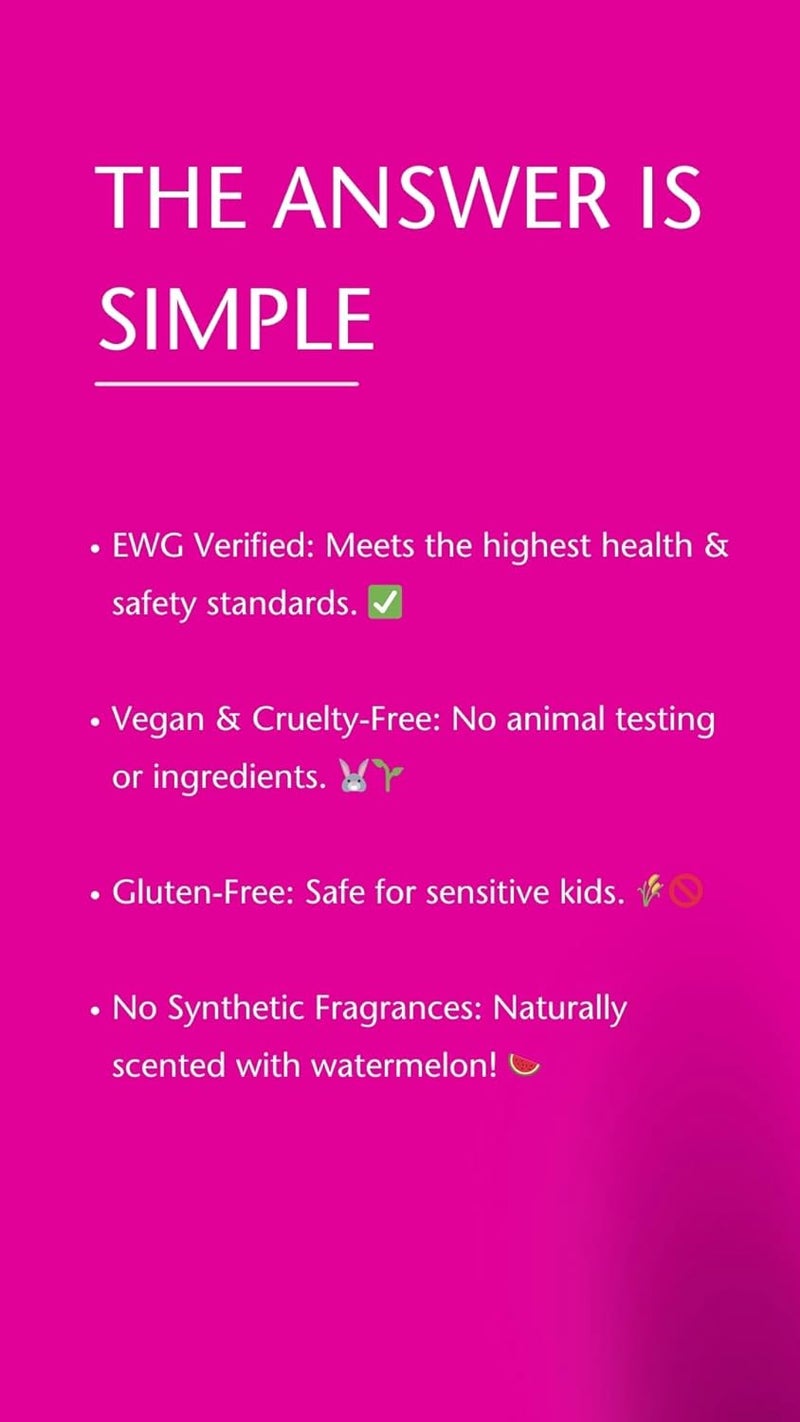 Gabriel Cosmetics Clean Kids Naturally Tahitian Vanilla Body Lotion EWG Verified 16oz - Image 5