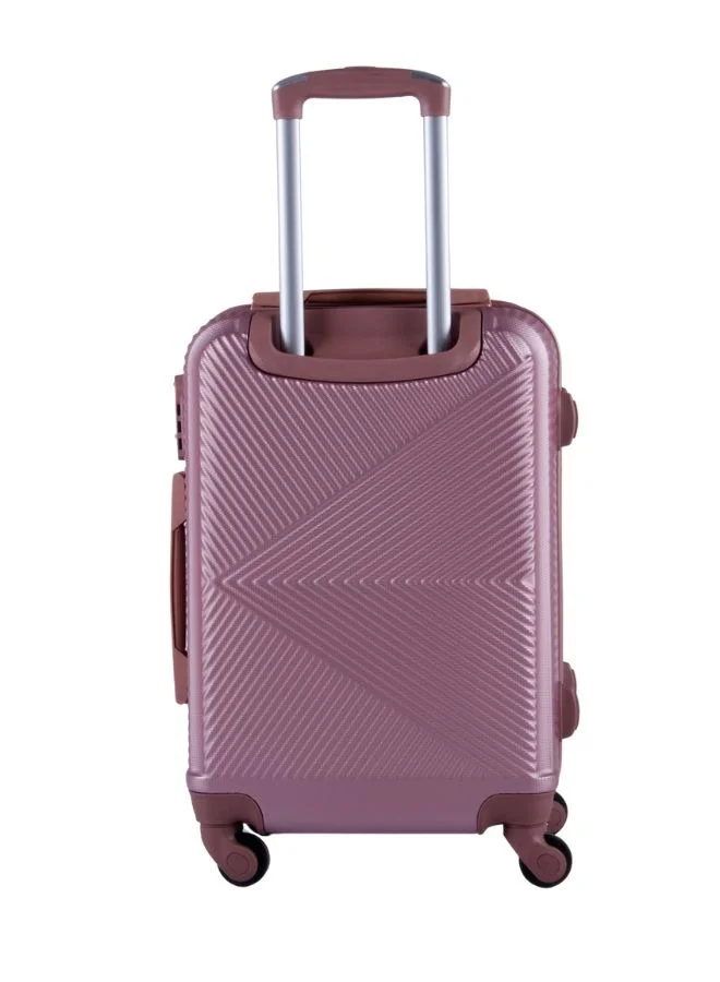 LIMRA Travel bags consisting of 2 luggage bags with a solid and strong design, size 24"15" inches rosegold