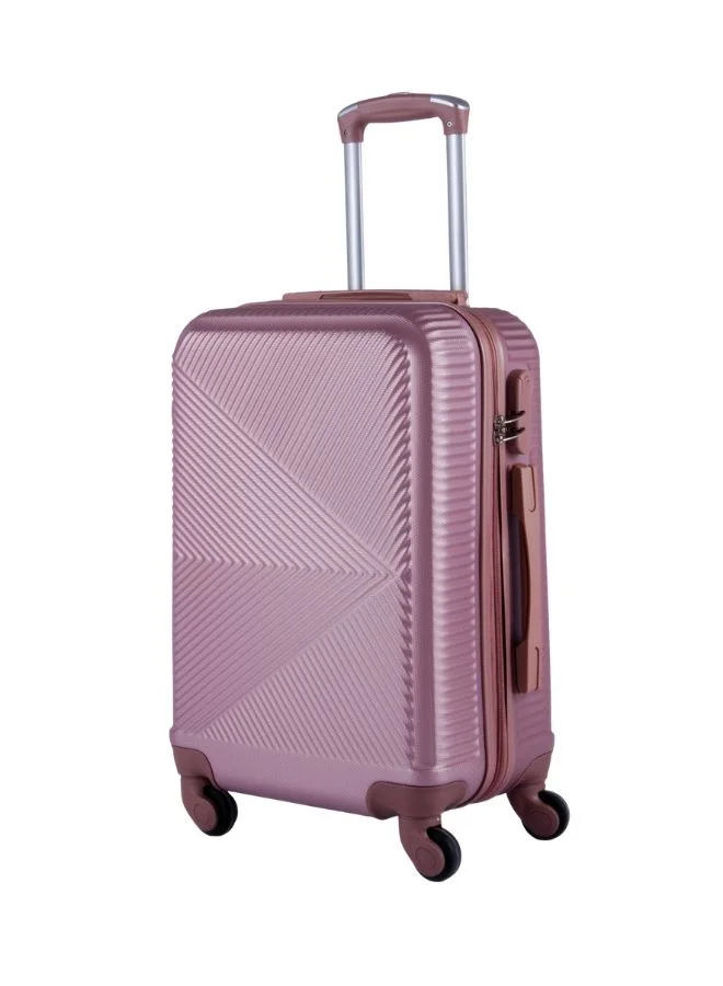 LIMRA Travel bags consisting of 2 luggage bags with a solid and strong design, size 24"15" inches rosegold