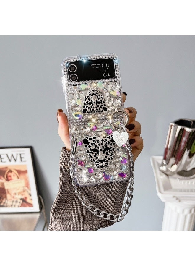 Suitable for Samsung Galaxy Z Flip5 phone case, made of metal, bezel-less design, shockproof and drop-proof. - Image 1