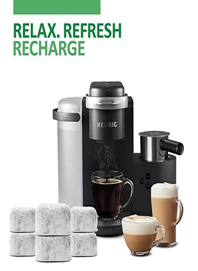 BRENSTEN عبوة من 6 فلاتر مياه بديلة من الفحم لأجهزة صنع القهوة Keurig K-Mini، K-Duo، K-Slim، K-Supreme، K-Elite، K-Classic، K-Cafe، K-Select، K-Express، K-Compact - مناسبة لجميع أجهزة صنع القهوة Keurig 2.0 و 1.0 - Image 5
