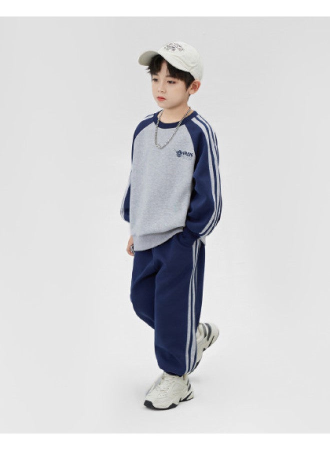 Bumblebee Boys' Hoodie Set, Spring/autumn Style, Fall Outfits For Big Kids, Trendy And Cool Sports Look - Image 1