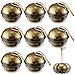 Zhengmy Zhengmy 8 Pieces Christmas Bells Jumbo 3.15' Christmas Star Cutouts Bells Xmas Bells Large Bells for Craft Bells  - Image 2