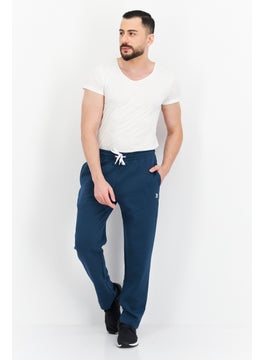 Nordland Men Regular  Fit Brand Logo Jogger Pants,  Teal Blue  - Image 4