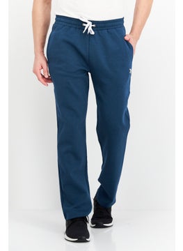 Nordland Men Regular  Fit Brand Logo Jogger Pants,  Teal Blue  - Image 1