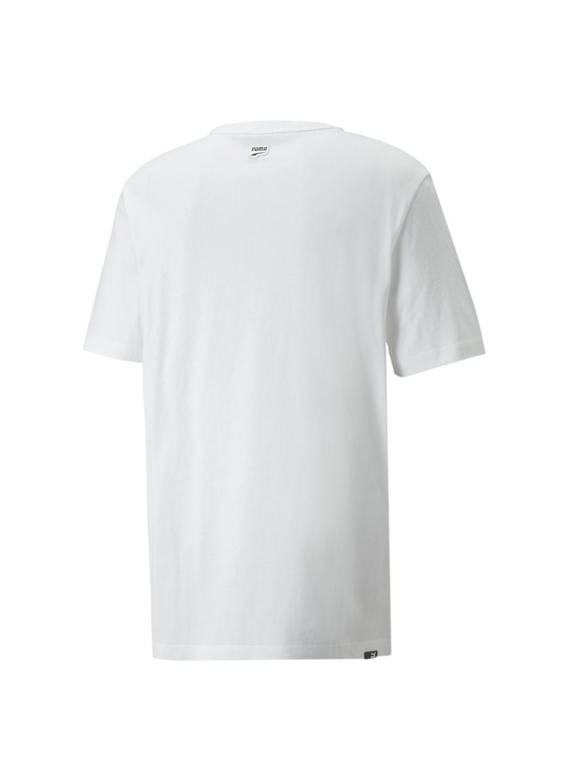 PUMA - Downtown Mens Graphic Crew Neck T-Shirt - Image 1