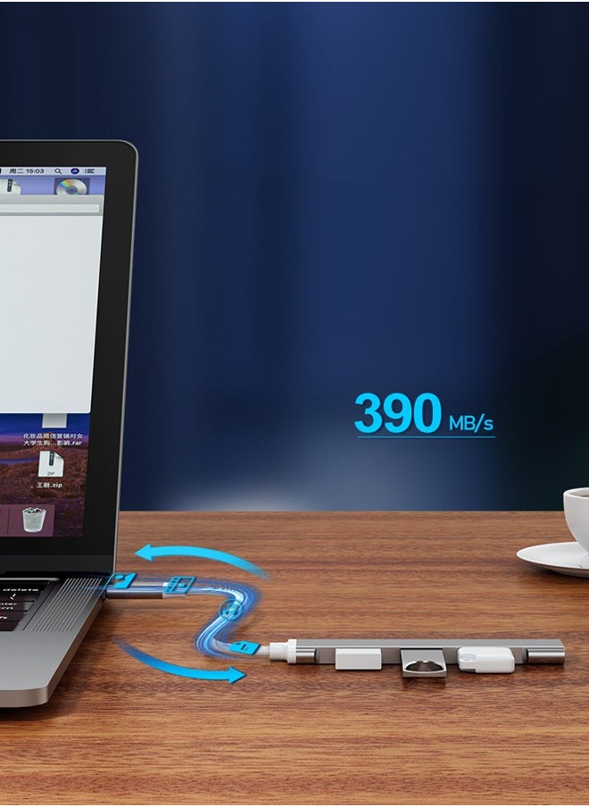 Generic USB C Hub, USB C 4-Port Ultra-Slim Type-C to USB（1*USB 3.0 & 3*USB 2.0）USB Splitter USB Adapter Multiport for iPhone, Notebook, Phone, Windows and More Type C Devices  - Image 5