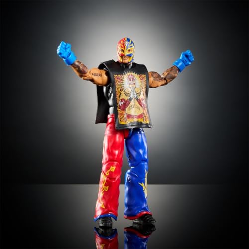 WWE ري ميستريو إليت أعظم الضربات 7 تمثال مصارعة ألعاب - Image 2