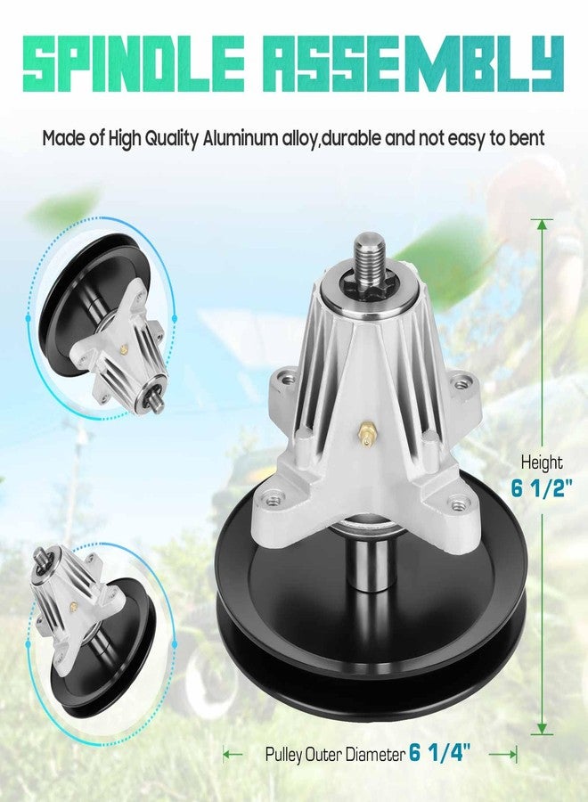 ILONPA Spindle Assembly for MTD Cub Cadet Troy-Bilt 46 inch Deck 618-06977 918-06977 618-06977A 918-06977A Stens 285-700 XT1-LT46 XT2-LX46 - Image 2