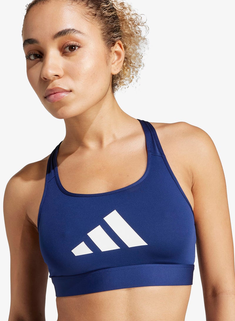 Adidas Powerreact Big Logo Graphic Bra - Image 3
