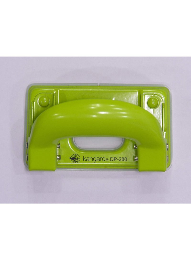 Kangaro dp-280 metal desk paper punch 11 sheets capacity with lock system - Image 5