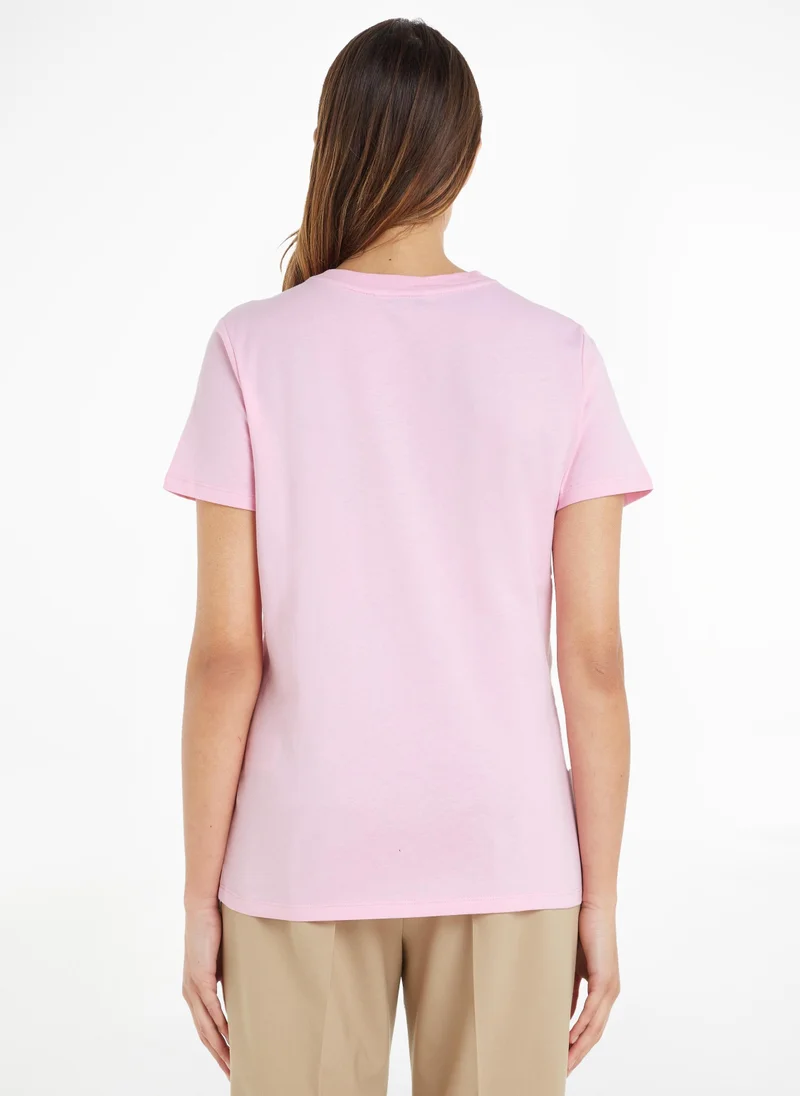 TOMMY HILFIGER Crew Neck Logo T-Shirt