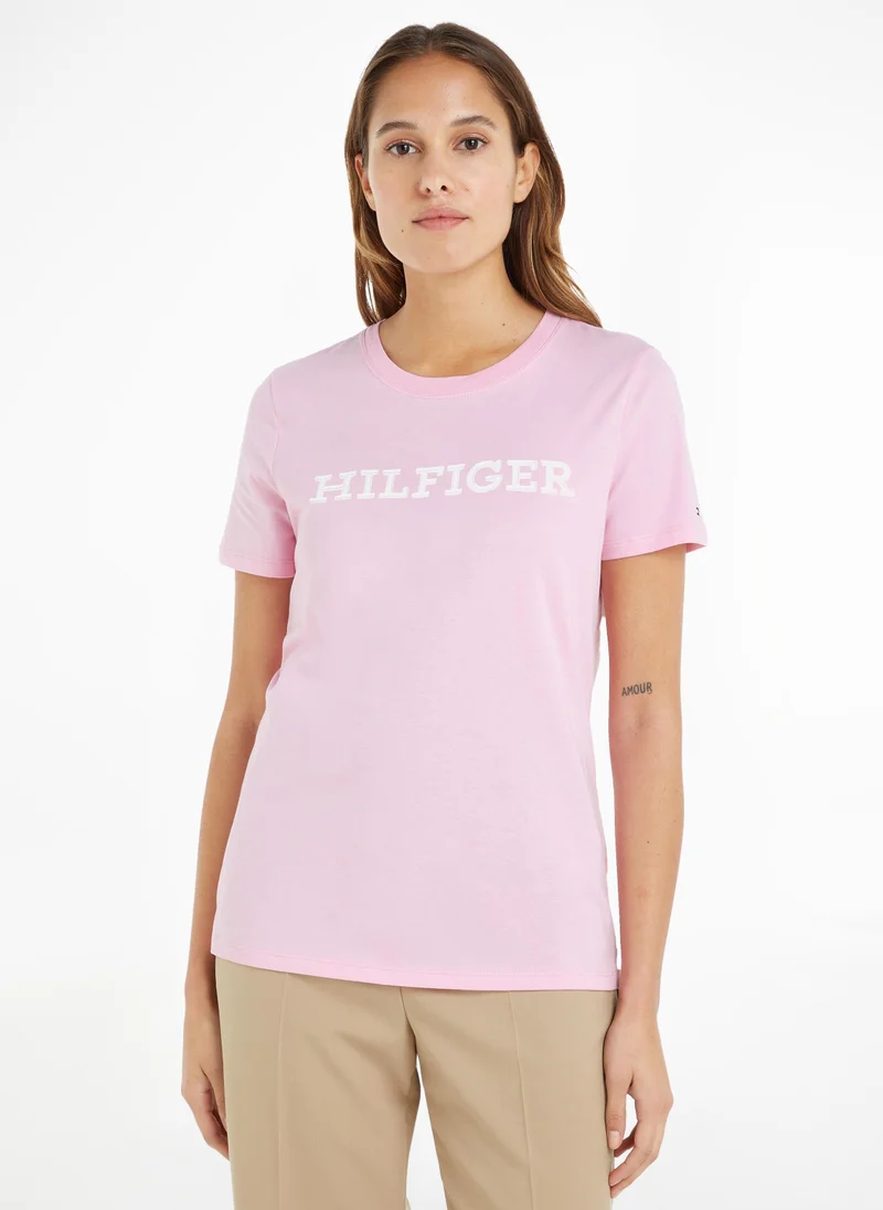 TOMMY HILFIGER Crew Neck Logo T-Shirt