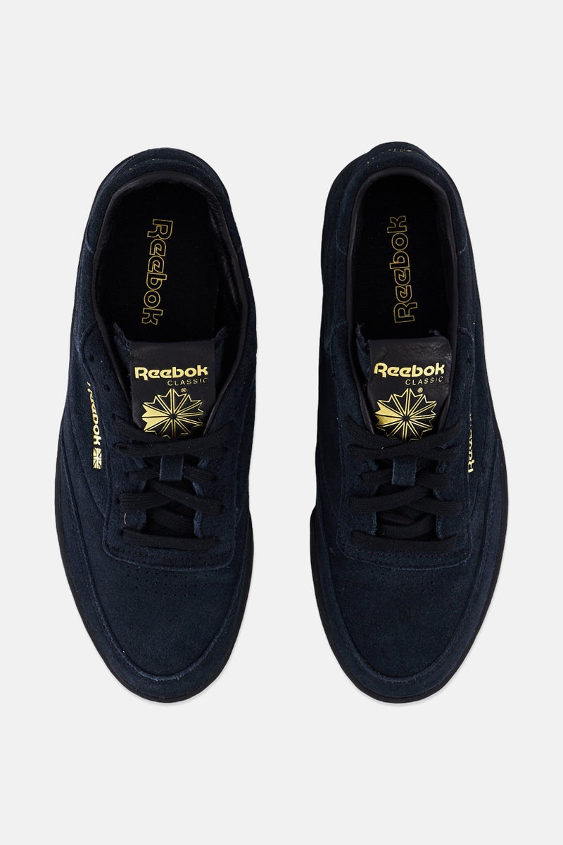 Reebok Women Club C Clean Lace Up Tennis Shoes, Black - Image 3
