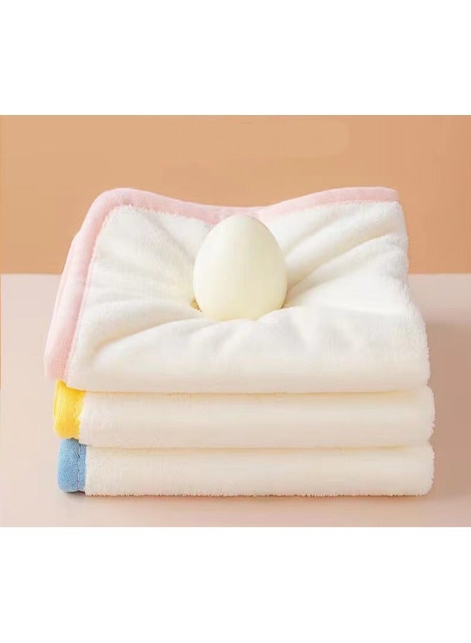 Baby Towel, Super Soft Newborn Baby Washcloth, Small Square Towel For Washing Faces, Children’s Handkerchief, Kindergarten Face And Hand Towel, Small Towel. - Image 2