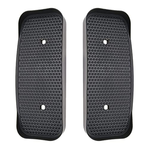SING F LTD Pair of Black Ellipitical Pedals Fitness Pedal Plastic Fitness Equipment Accessories 34.5x15cm Compatible with XS Sports Cross Trainer - Image 1