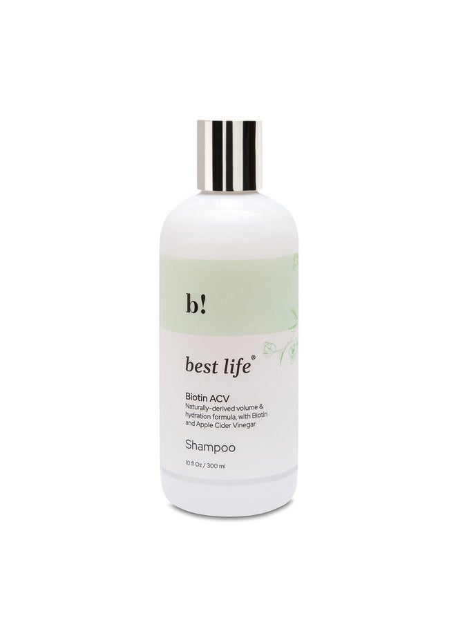 Best Life Apple Cider Vinegar Shampoo For Dandruff Hair Growth & Hair Fall Control 300 Ml Curly And Wavy Hair For Women & Men No Parabens & Sulphates All Natural No Harmful Chemicals  - Image 1