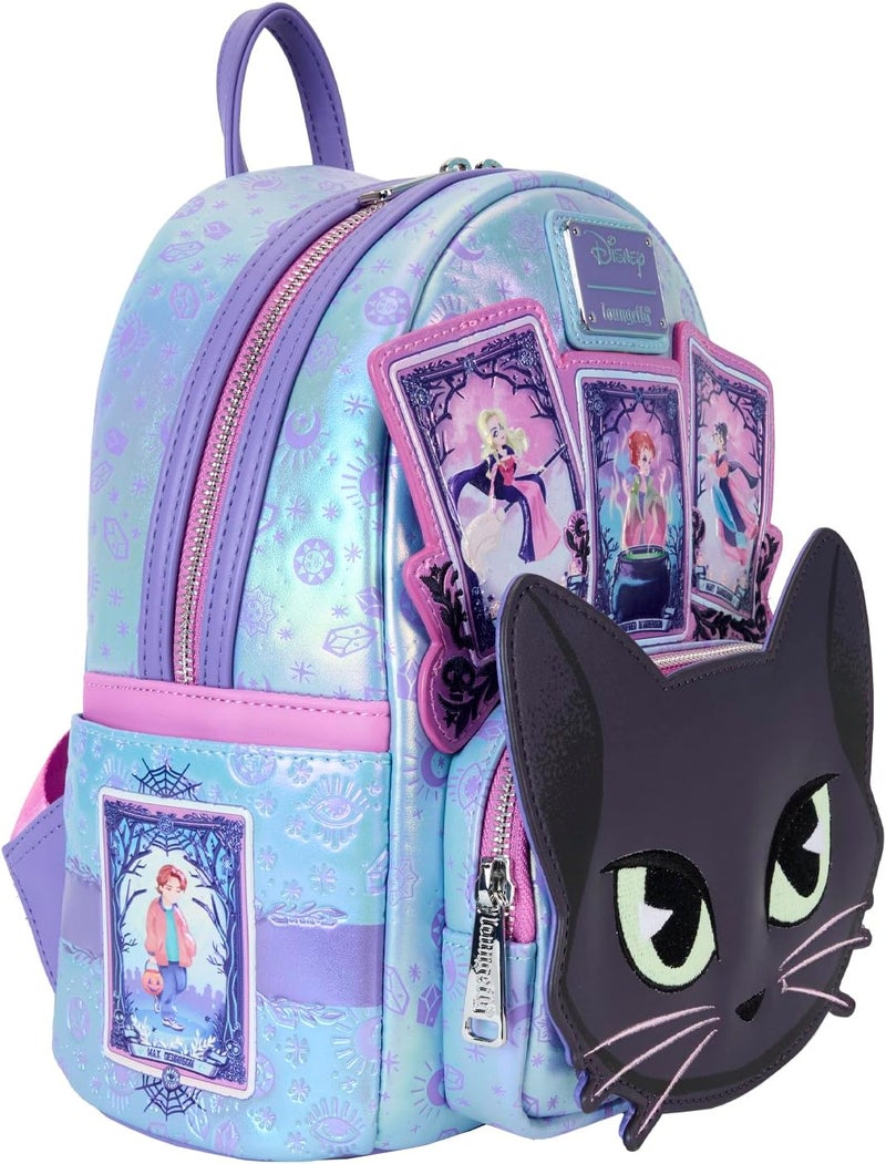 Loungefly Hocus Pocus Tarot Card Binx Iridescent Mini Backpack - Image 2