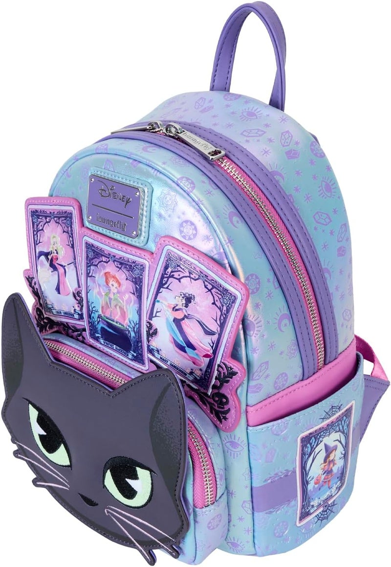 Loungefly Hocus Pocus Tarot Card Binx Iridescent Mini Backpack - Image 4