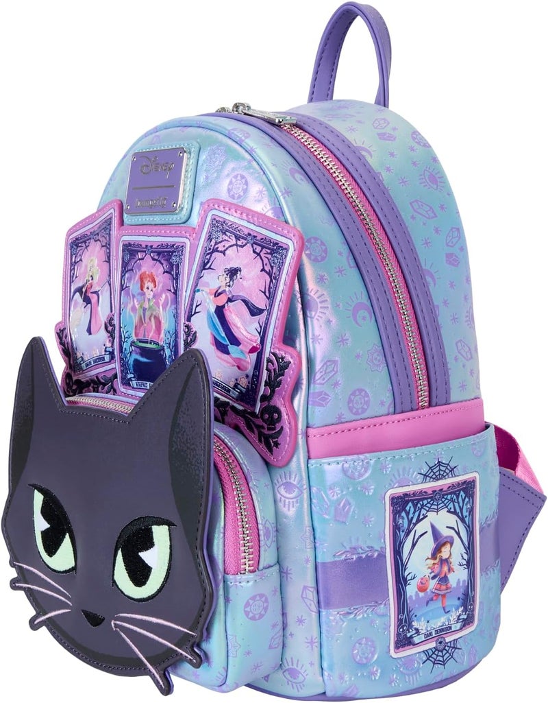 Loungefly Hocus Pocus Tarot Card Binx Iridescent Mini Backpack - Image 3