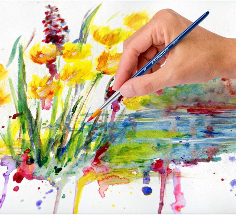 Staedtler Synthetic Paint Brush Set - Pack of 3 - Image 4
