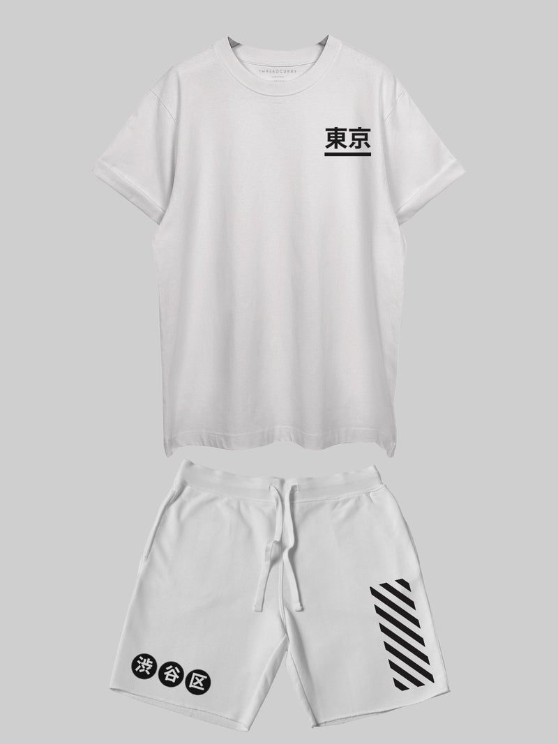 THREADCURRY Tokyo Grid Printed Co-ord Set for Men & Women - Image 3