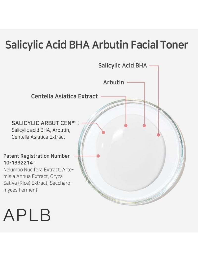 ايه بي ال بي تونر الوجه من حمض الساليسيليك بيتا هيدروكسي أربوتين من شركة أبلب، 160 مل - Image 4