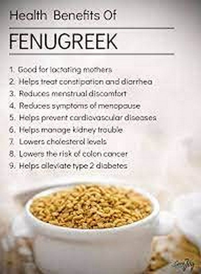 Saara مسحوق بذور الحلبة SAARA لنمو الشعر - 100 جرام، للأكل، السكري (مسحوق بذور الحلبة، ميثي، ألياف الحلبة، ميثولو ماثي فيندايام ميثي عبوة 1 × 100 جرام) - Image 5