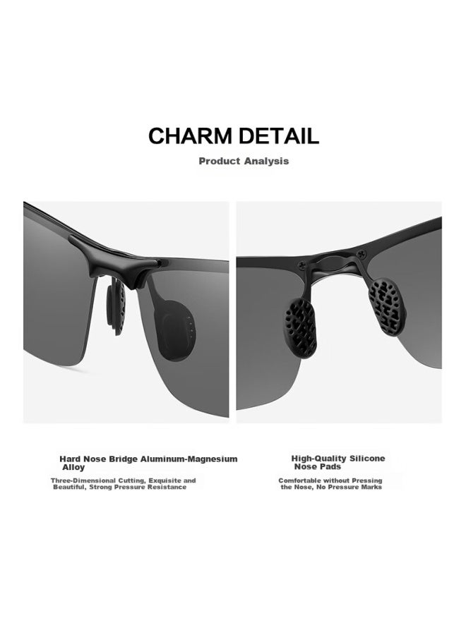 Bertha Polarized Photochromic Sungl Driving Gl Day And Night Dual-use Driving Fishing Eyewear Uv Protection - Image 4