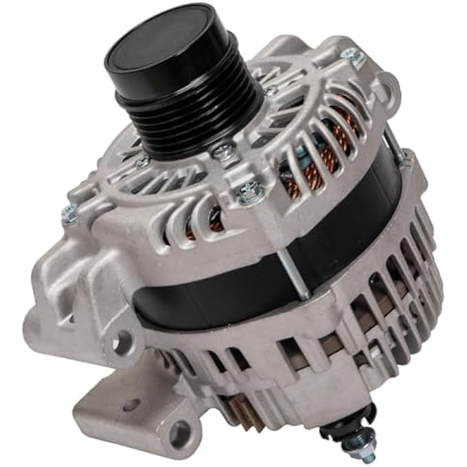 HY-SPEED Alternator Compatible with Chrysler 200 15 16 17 500X 16-18 ProMaster City 2015 2016 2017 2018 2019 2020 2021 2022 Cherokee 2014-18 19 20 Compass 17-22 Renegade 15-21 Replaces# 56029624AB - Image 4