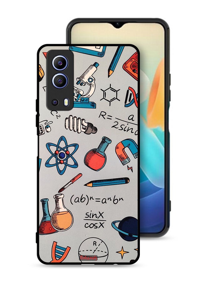 Tolwak Vivo Y72 5G Protective Case Cover Science Tags - Image 1