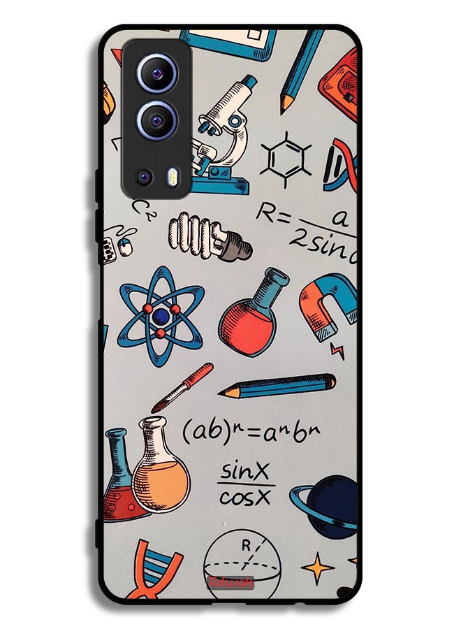 Tolwak Vivo Y72 5G Protective Case Cover Science Tags - Image 2