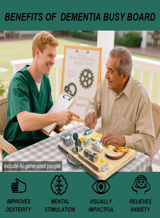 KriToy Fidget Memory Games for Seniors - Dementia Activities for Seniors - Memory Games for Adults with ADHD, Autism - Alzheimers Products and Sensory Activities for Adults with Dementia - Image 3