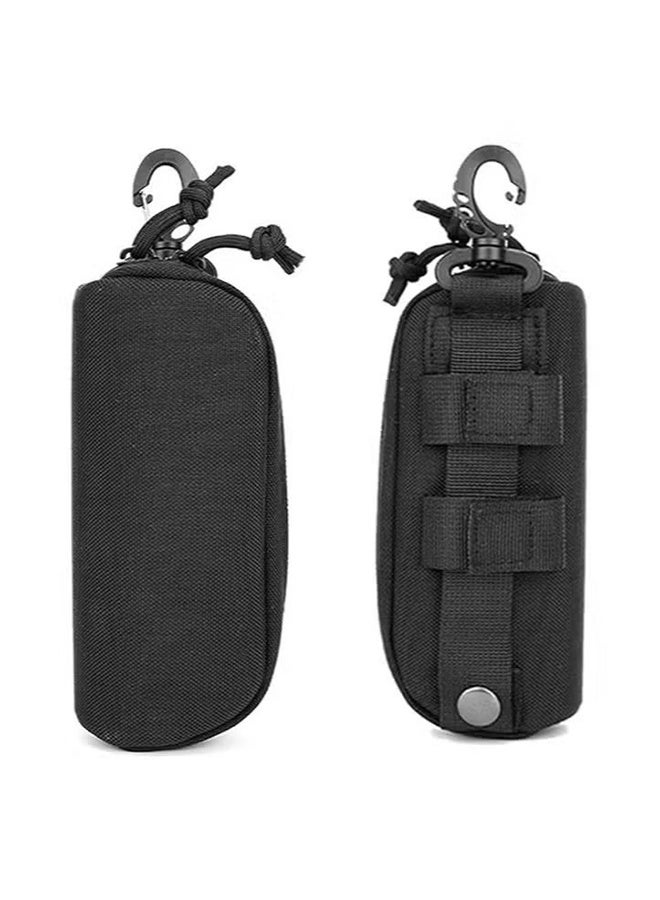 YJ Tactical Eyeglass Case, Shockproof Outdoor Hunting Sunglasses Case Military Waist Pack Utility Goggles Storage Box Pouch Nylon Hard Eyeglasses Bag - Image 1