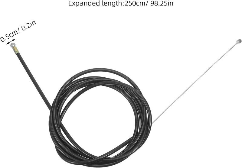 Throttle Control Cable Compatible with Tecumseh 19410601 19410608 786201 FC72 TC92 - Heavy Duty Throttle System Dirt Bike Control Lever Equipment for Outdoor Riding - Image 2