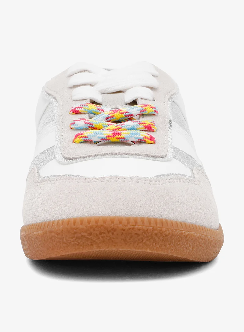 Steve Madden WHITE/SIL Low top sneakers for Women | Best Price UAE