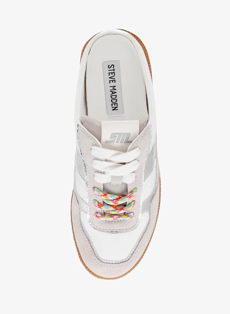 Steve Madden WHITE/SIL Low top sneakers for Women | Best Price UAE