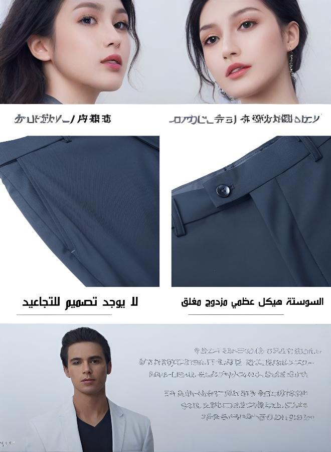 Men's Three-Piece Formal Suit - British Style - Image 5