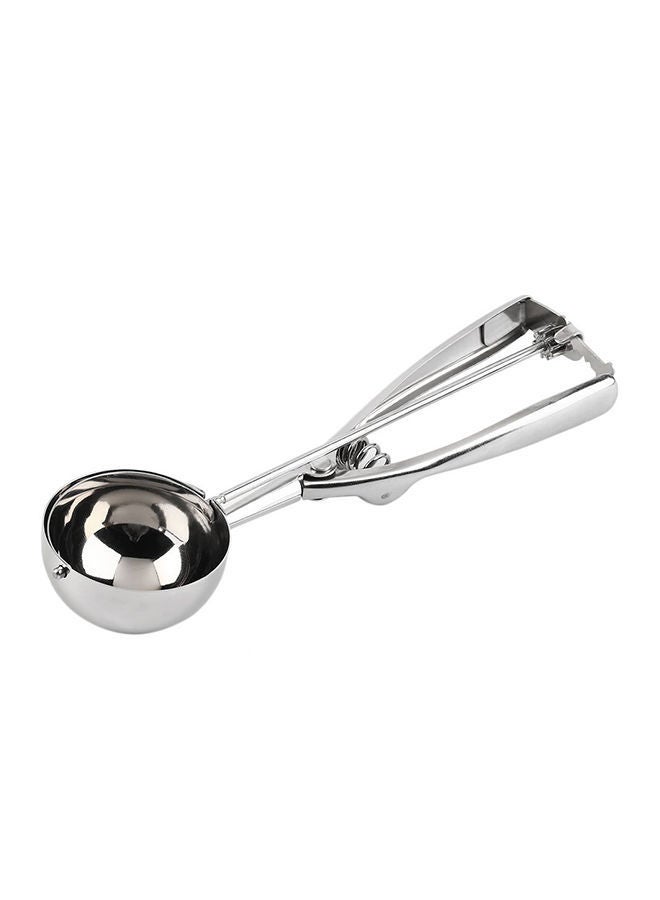 نيبمينينت ملعقة مغرفة للآيس كريم والبطيخ فضي 4سنتيمتر - Image 1