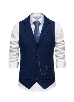 KUYING New Retro Lapel Suit Vest  - Image 1