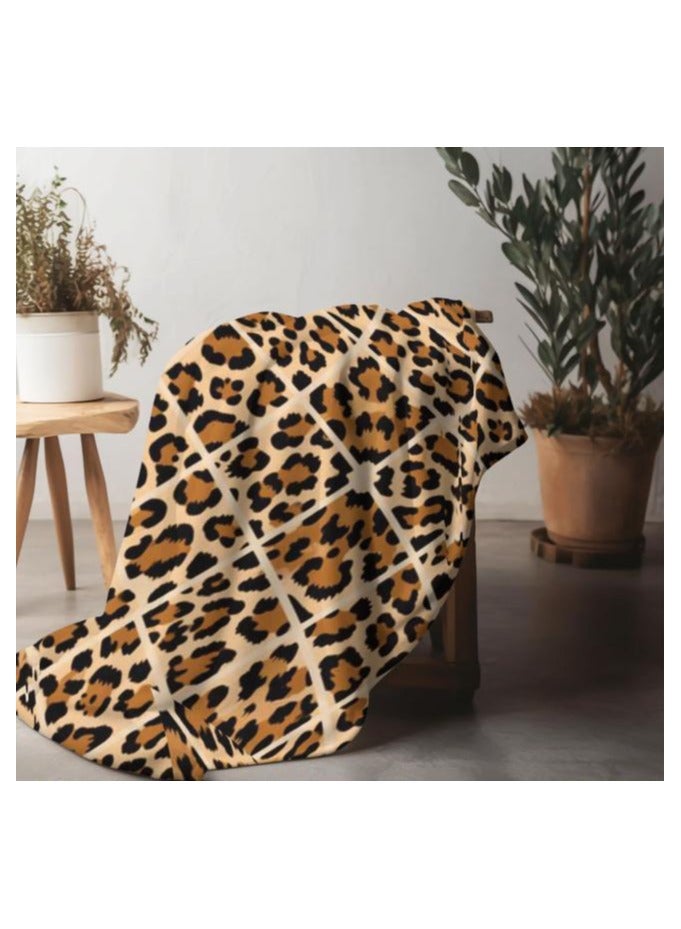 عام بطانية رقيقة من الفانيلا الكرتونية للأطفال أو الطلاب (دافئة ومريحة ومناسبة للنوم والألعاب) 100 سم * 150 سم - 734 - Image 1