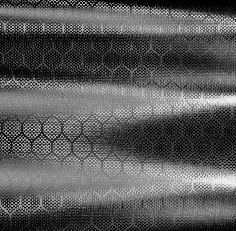 V2 Hex Carbon Black Vinyl Car Wrap (1ft x 5ft) - Image 5