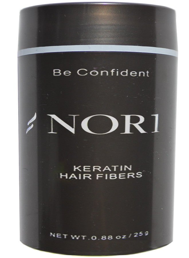 Nor1 Keratin Hair Building Fibers: Hair Fiber Filler and Thickener for Men and Women - Cover Up and Concealer for Thinning Areas or Minor Bald Spot - Thicker, Fuller Hair in Seconds - 25 grams, Auburn - Image 1